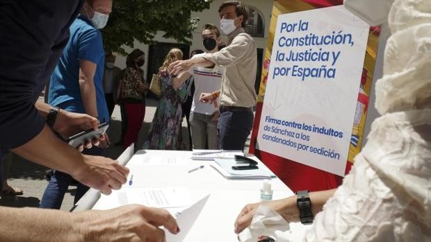 El vicesecretario de Comunicación del Partido Popular, Pablo Montesinos, estuvo presente en Zaragoza / ABC