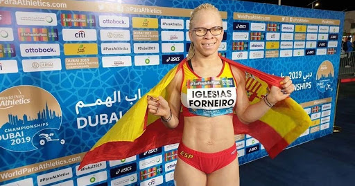 Adiratou Iglesias es una de las deportistas paralímpicas que ha conseguido medallas / Telemadrid