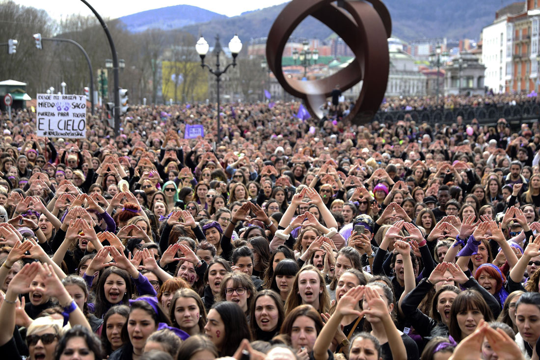 Los colectivos feministas volverán a salir tras 2 años / Público 