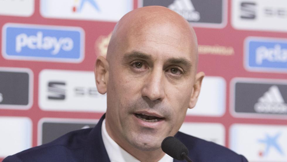 Rubiales durante una rueda de prensa / Mundo Deportivo