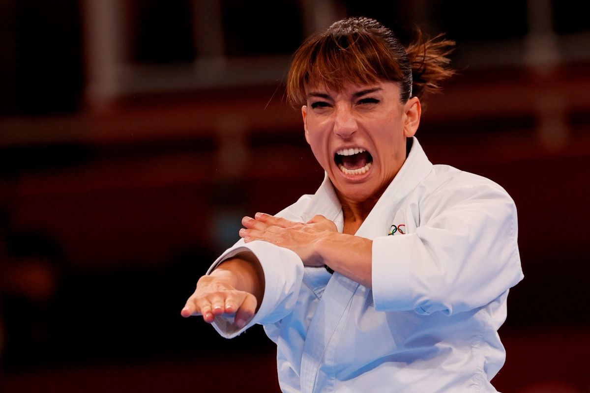 La karateka Sandra Sánchez terminará de competir en julio de este año / El Periódico