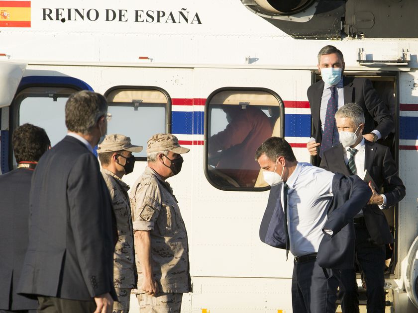 El Gobierno de Pedro Sánchez ha cambiado de parecer con respecto a las devoluciones en caliente / La Razón