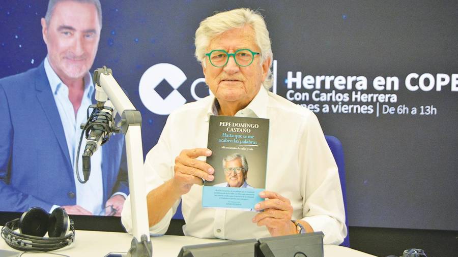 Pepe Domingo presentó su libro en Herrera en COPE / El Correo Gallego