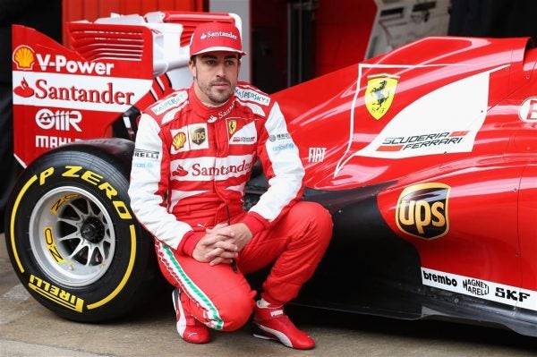 Alonso durante su etapa de Ferrari / GOL Digital
