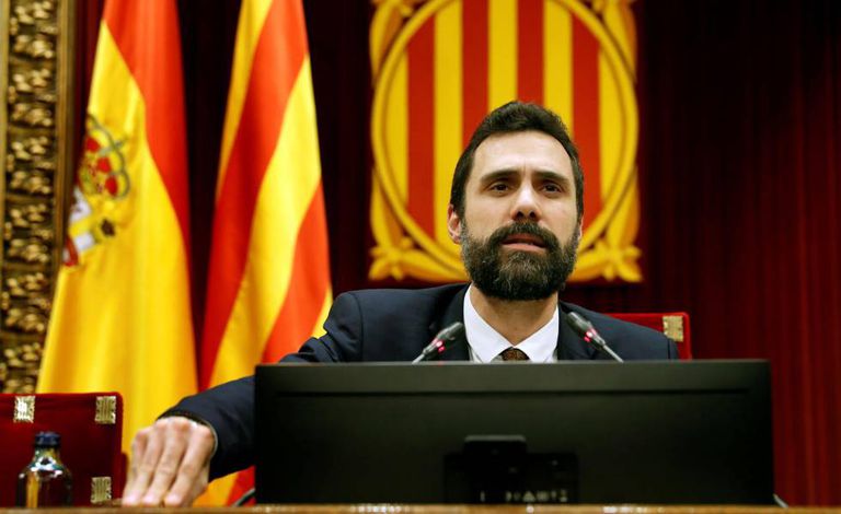 Roger Torrent, presidente del Parlament de Cataluña / El País