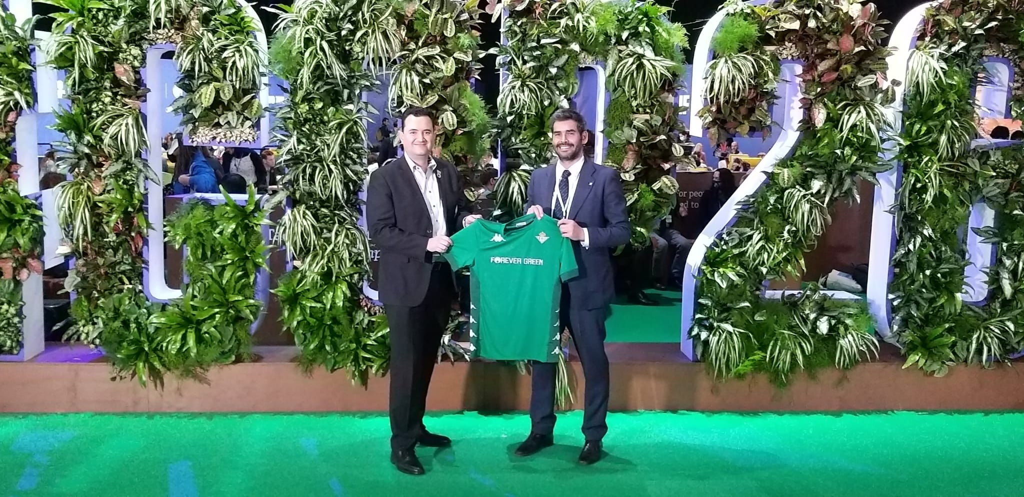 Forever Green fue presentado en la COP26 de Glasgow / Fundación Real Betis Balompié