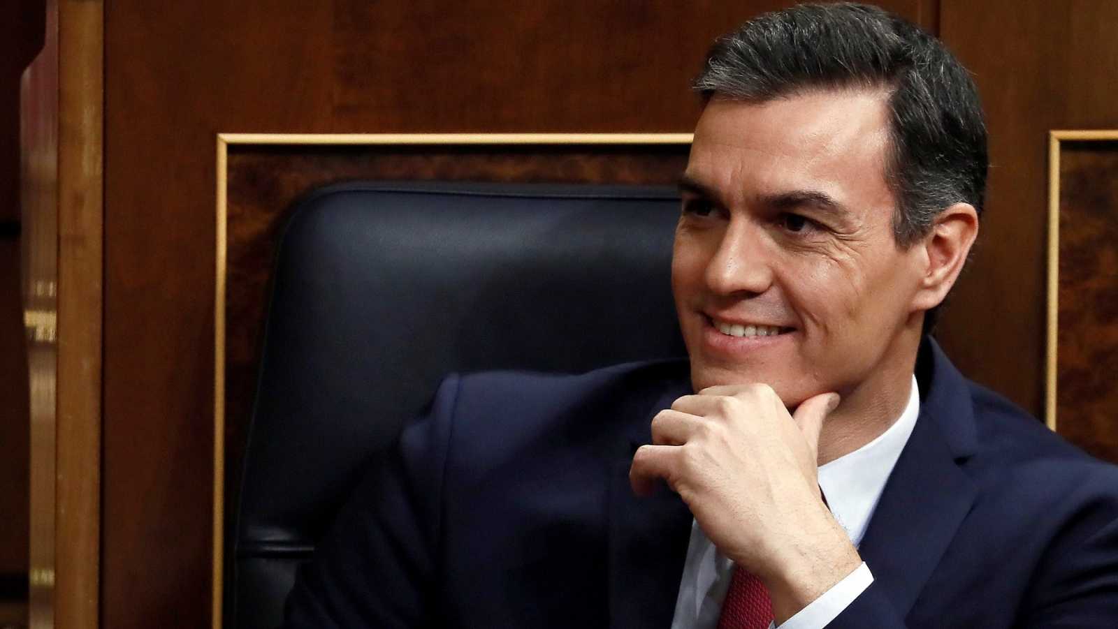 Pedro Sánchez durante un pleno en el Congreso / RTVE.es