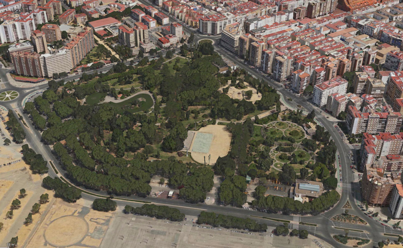 Parque de los Príncipes de España, Sevilla