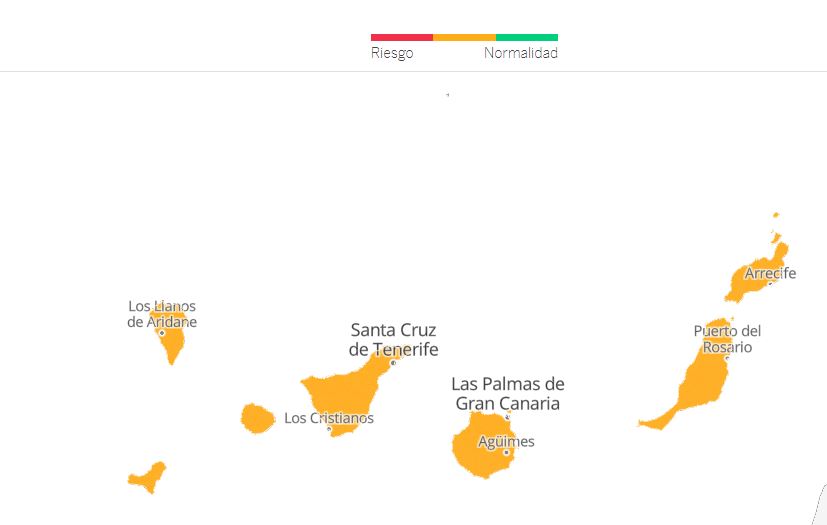 Mapa de rebrotes en España / El País