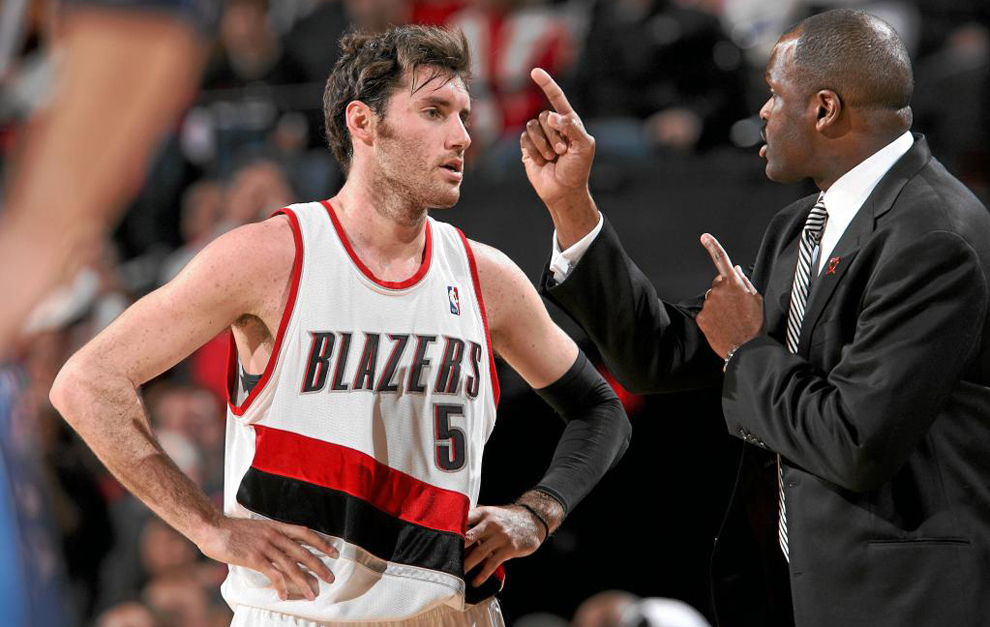 Rudy Fernández durante su etapa en Portland / MARCA