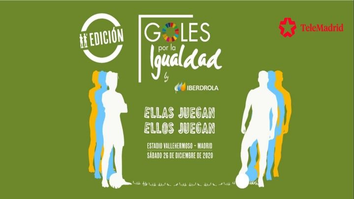 El cartel de la segunda edición de Goles por la Igualdad / Telemadrid