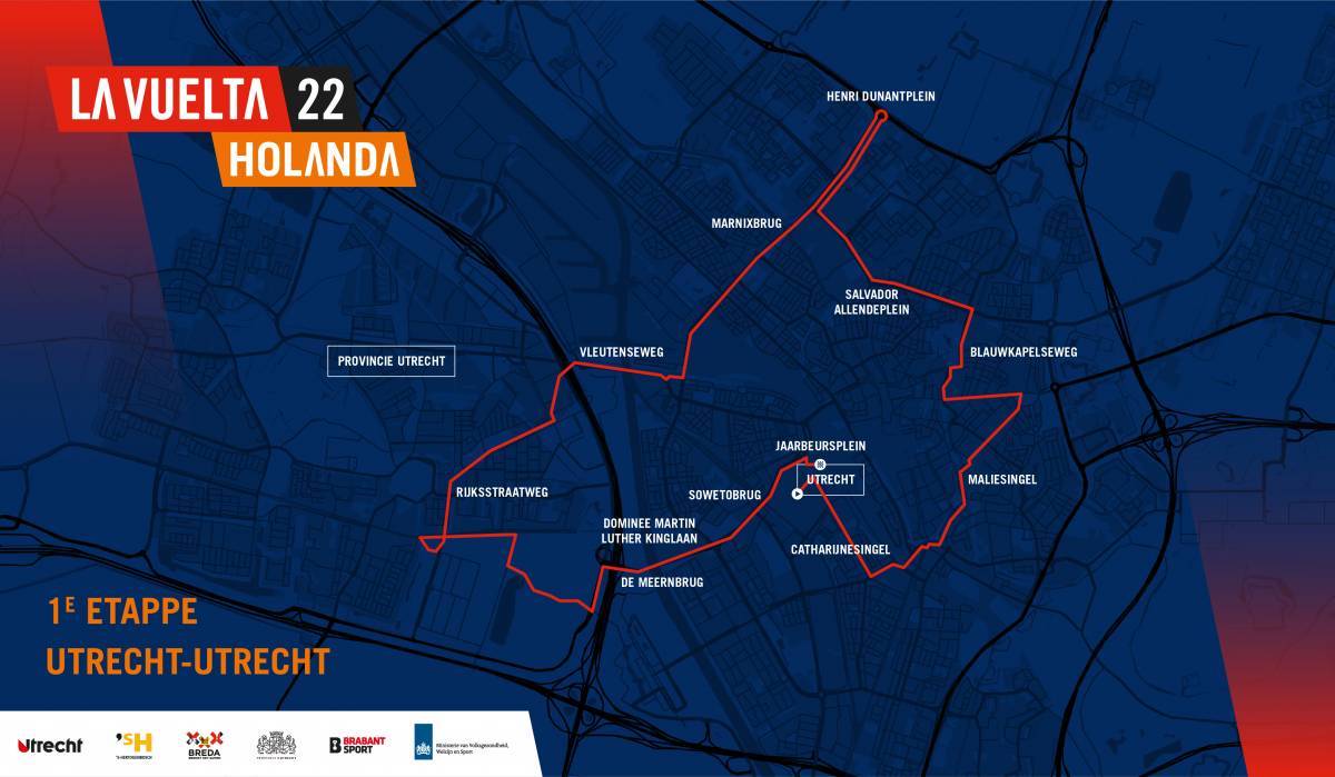Plano de la primera etapa de La Vuelta / LaVuelta 