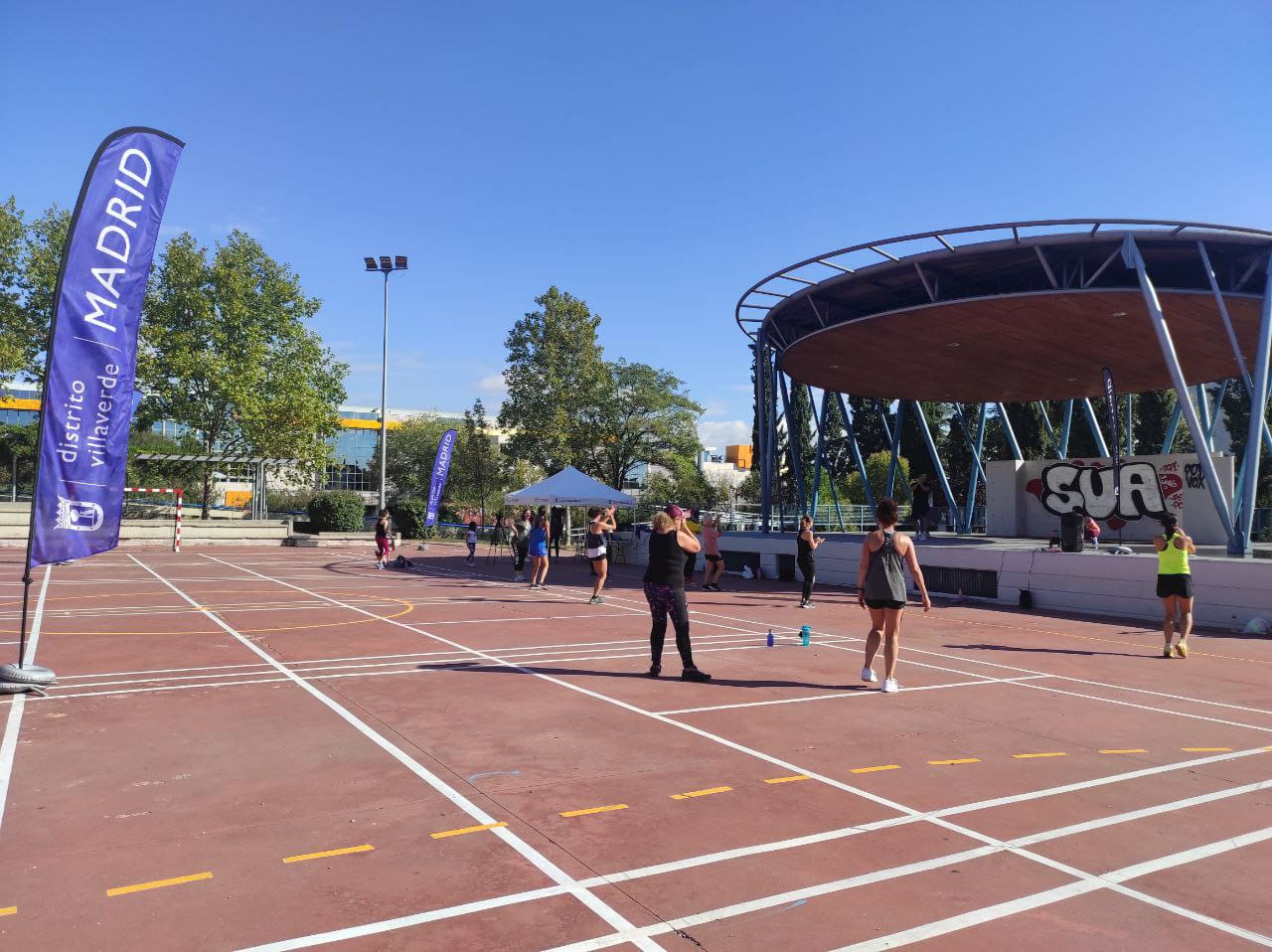 Villaverde ya ha acogido actividades de los franquiciados de Sportmadness / Ayuntamiento de Madrid