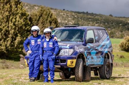 Dani Albero competirá en la categoría de coches clásicos del Rally Dakar / Twitter