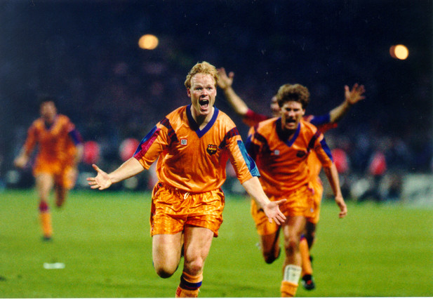 Koeman durante la final de Wembley 1992 / ÁMBITO