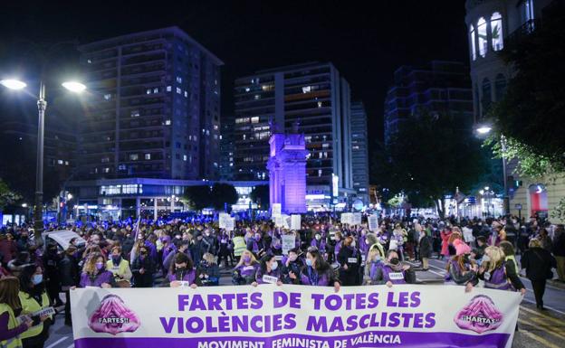Las mujeres volverán a las calles para dar voz durante las movilizaciones feministas / Las Provincias 