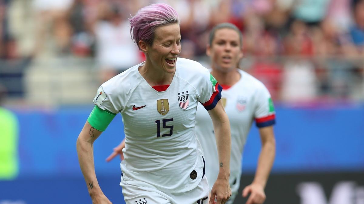 Megan Rapinoe siempre se muestra partidaria del MeToo y de las reivindicaciones que igualen a mujer y hombre / 20 Minutos