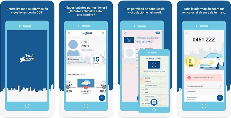 MiDGT, la nueva aplicación para llevar el carnet / El Mundo