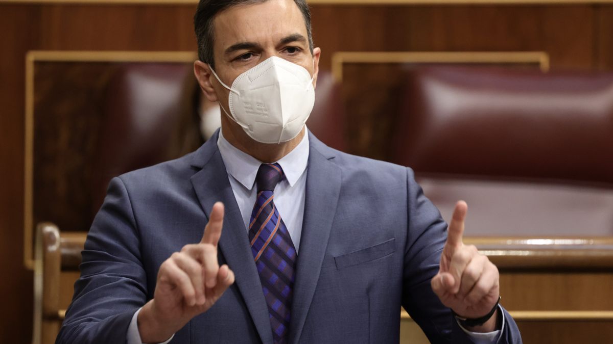 El presidente del Gobierno, Pedro Sánchez, durante una intervención en el Congreso de Diputados / ElDiario.es