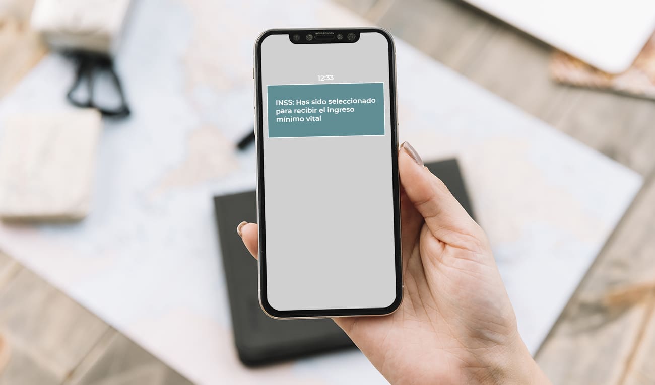 El INSS comunica en los próximos días por SMS la concesión del ingreso mínimo vital a las primeras personas beneficiarias.