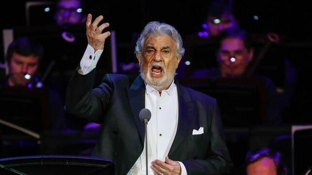 Plácido Domingo, actuando durante un recital / eldiario.es