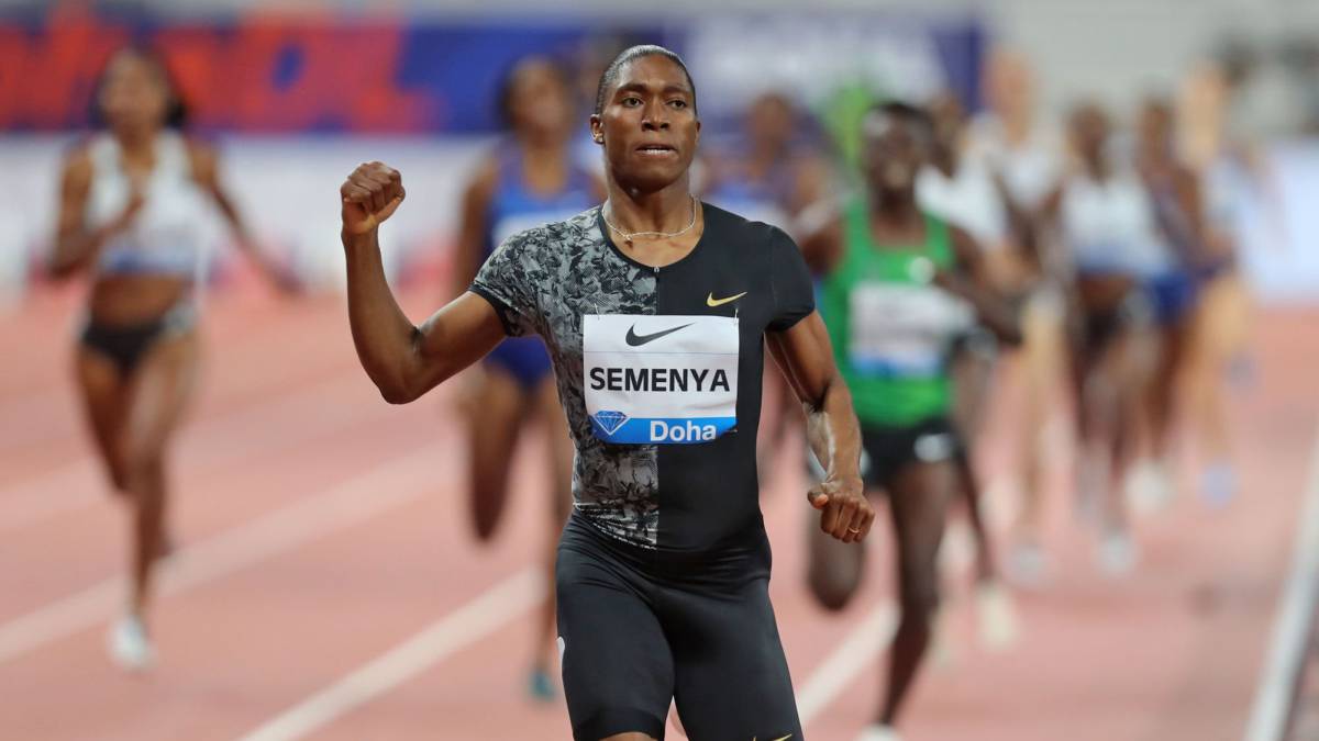 Caster Semenya durante una competición en Doha / AS