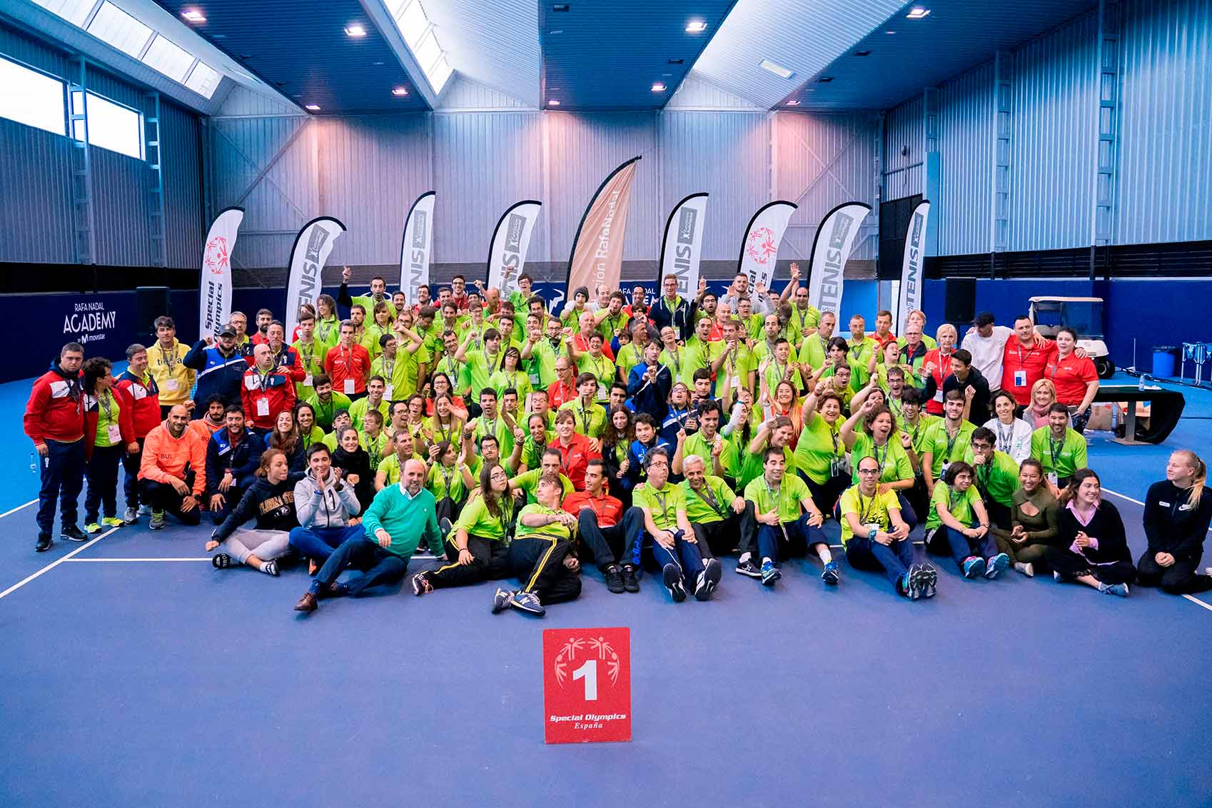 La Fundación Rafa Nadal junto a Special Olympics / Rafa Nadal Academy by Movistar