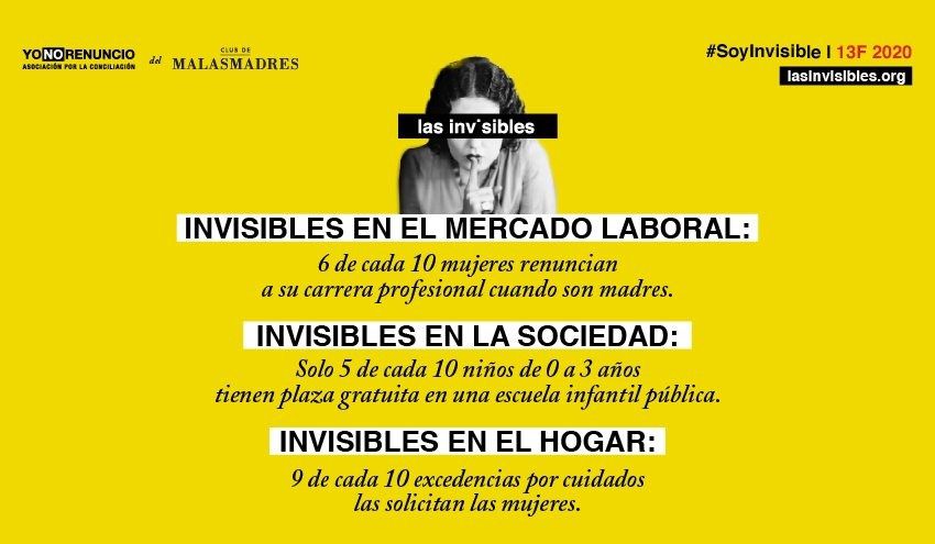 Las cifras más importantes de cara a una conciliación eficiente / Las Invisibles