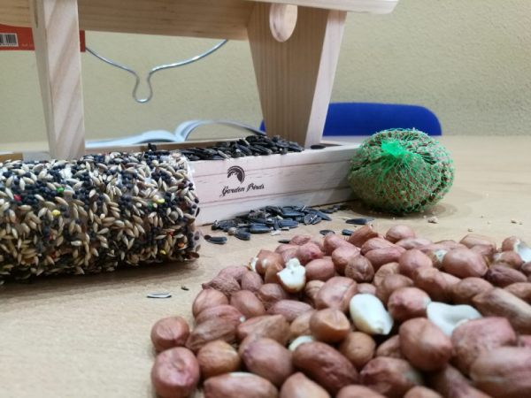 Tipos de alimento para aves.
Foto: ©SEO/BirdLife