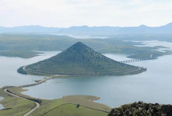 Rotonda más grande de España en Badajoz