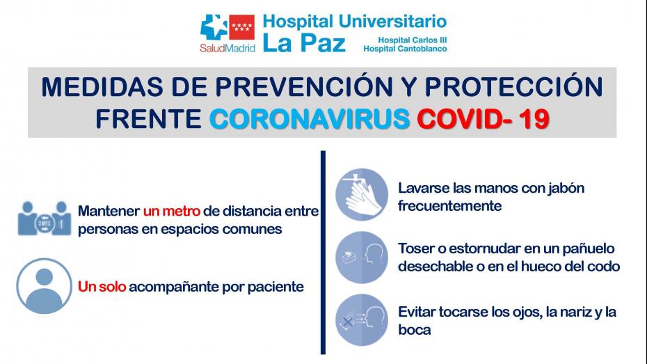 Consejos Hospital La Paz