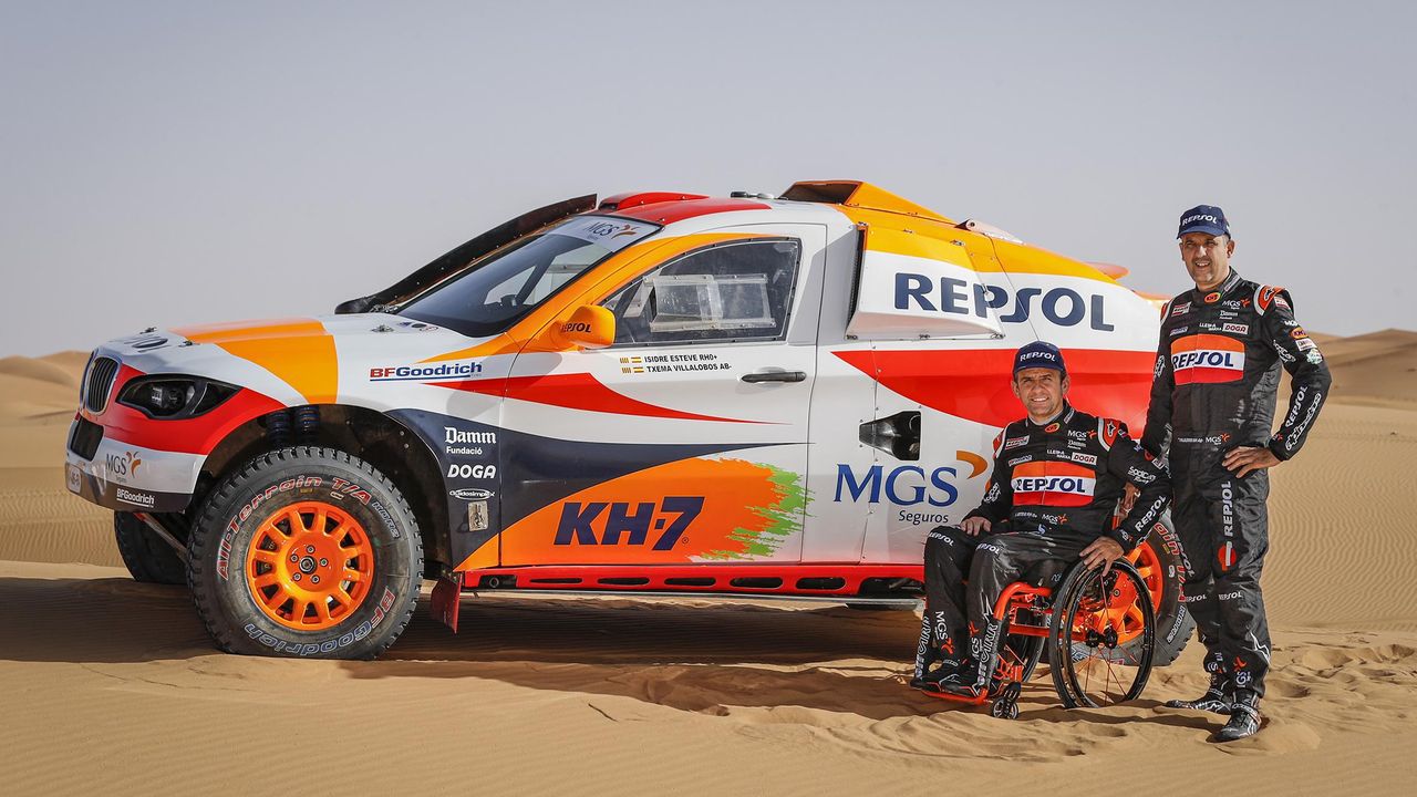 Isidre Esteve es uno de los pilotos con discapacidad que competirá en el Rally Dakar / La Voz de Galicia
