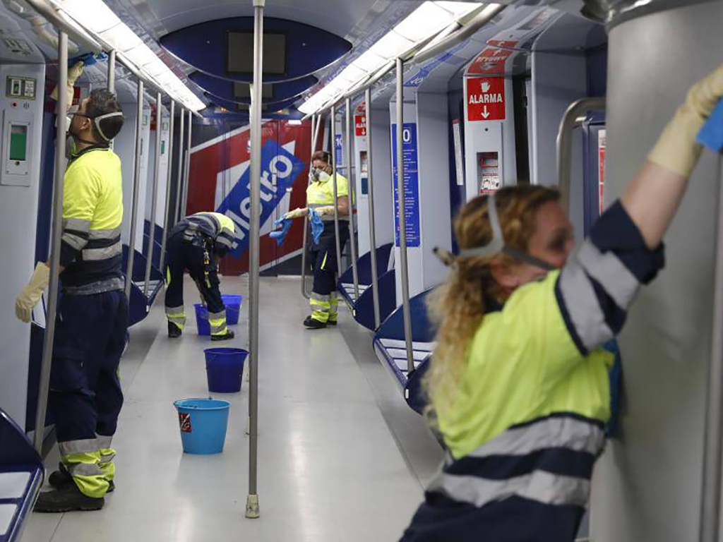 Los empleados del Metro de Madrid recaudan más de 110.000 euros para alimentar a las familias más vulnerables de esta pandemia.