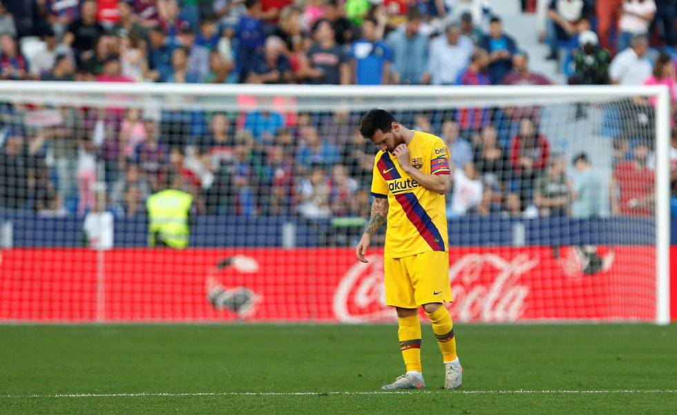 Messi durante un partido / El País