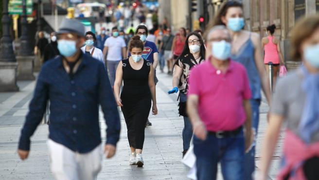 Las mascarillas en la calle dependen de cada persona / Diario Sur 