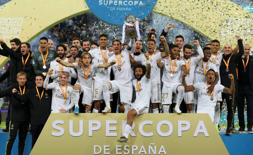 El Real Madrid se alzó con la primera edición de este formato / El País
