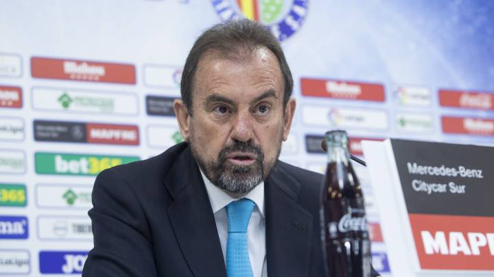 Ángel Torres, presidente del Getafe / AS
