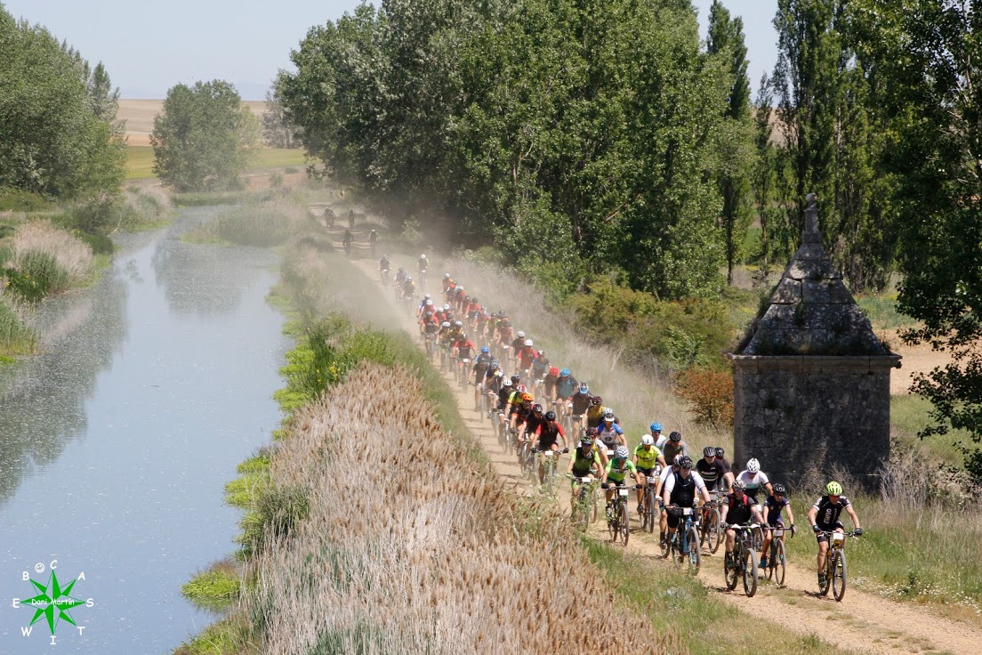 El Desafío del Canal de Castilla es una prueba para los amantes de la bici desde Alar del Rey hasta Medina de Rioseco / Desafío del Canal de Castilla