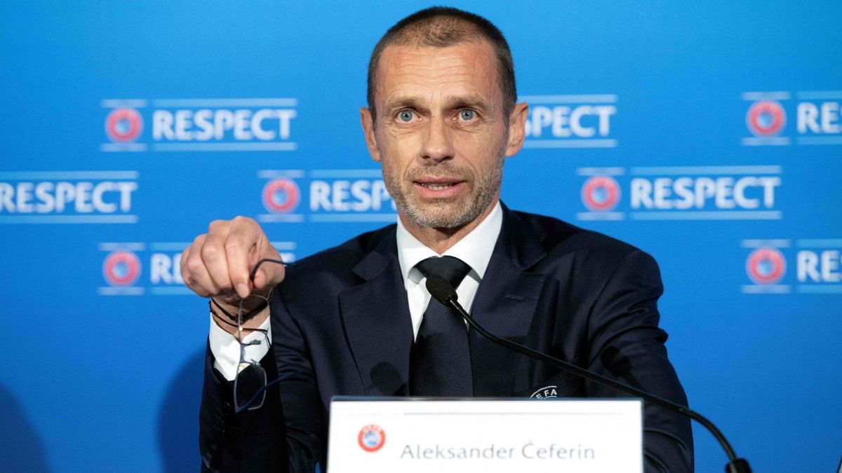 El presidente de UEFA, Aleksander Ceferin, cree que una final 4 sería atractiva / El Periódico
