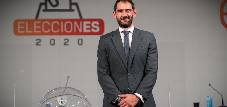 El presidente de la FEB se mostró encantado de colaborar con el deporte inclusivo / Palco23