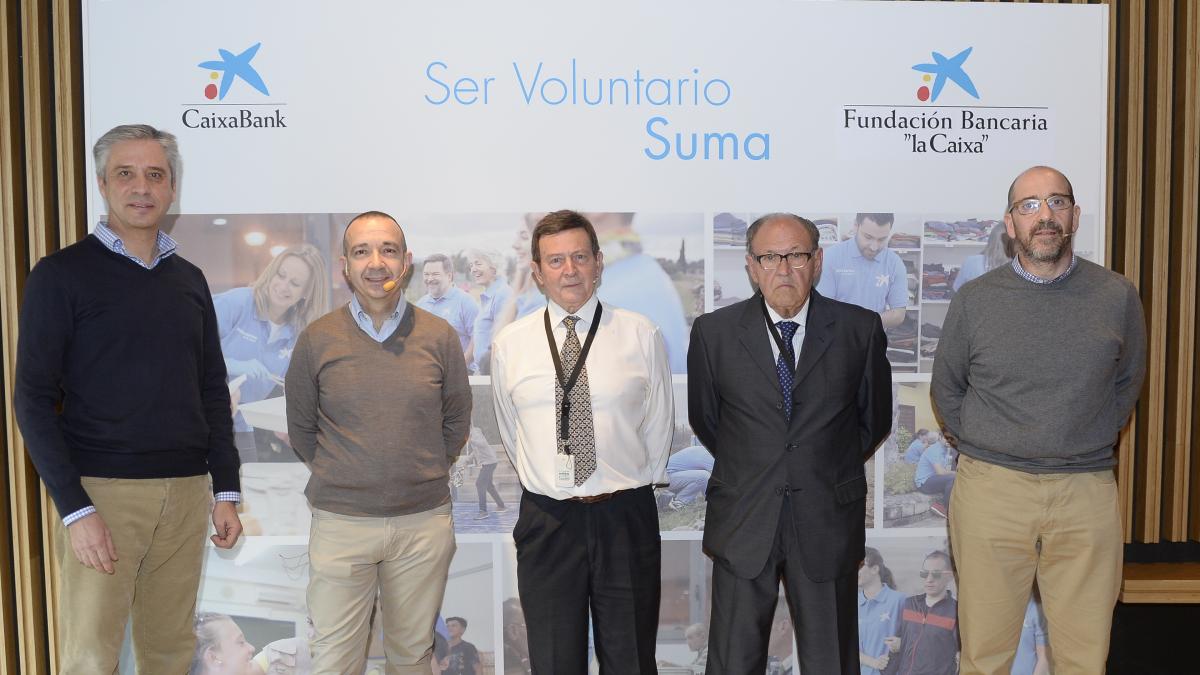 Los voluntarios de Caixabank se encuentran por toda España / Heraldo de Aragón