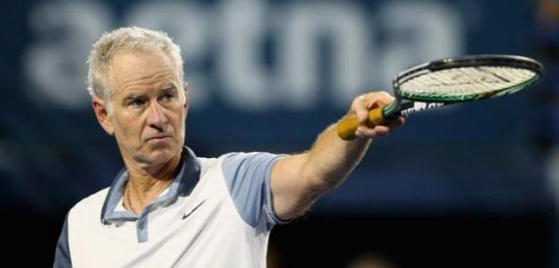 McEnroe durante un partido de exhibición / Punto de Break