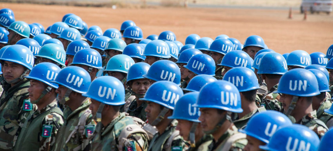 Los cascos azules, las Fuerzas de Paz de las Naciones Unidas