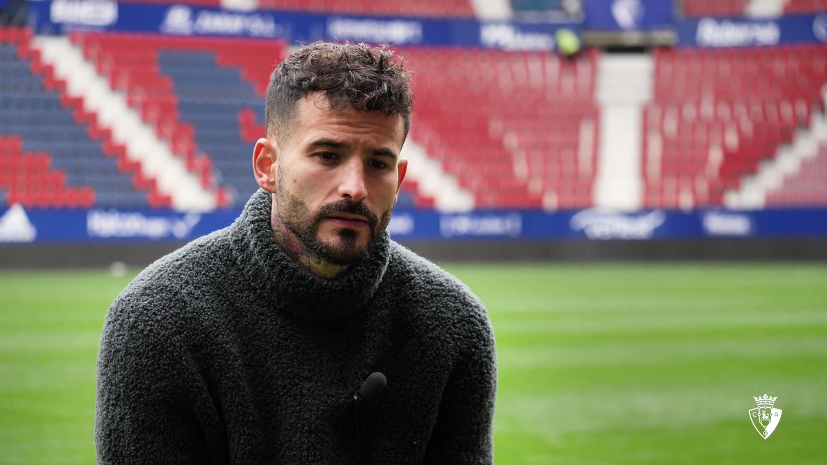 El futbolista de Osasuna, Rubén García, es una de las caras de Guasones Solidarios / C.A.Osasuna