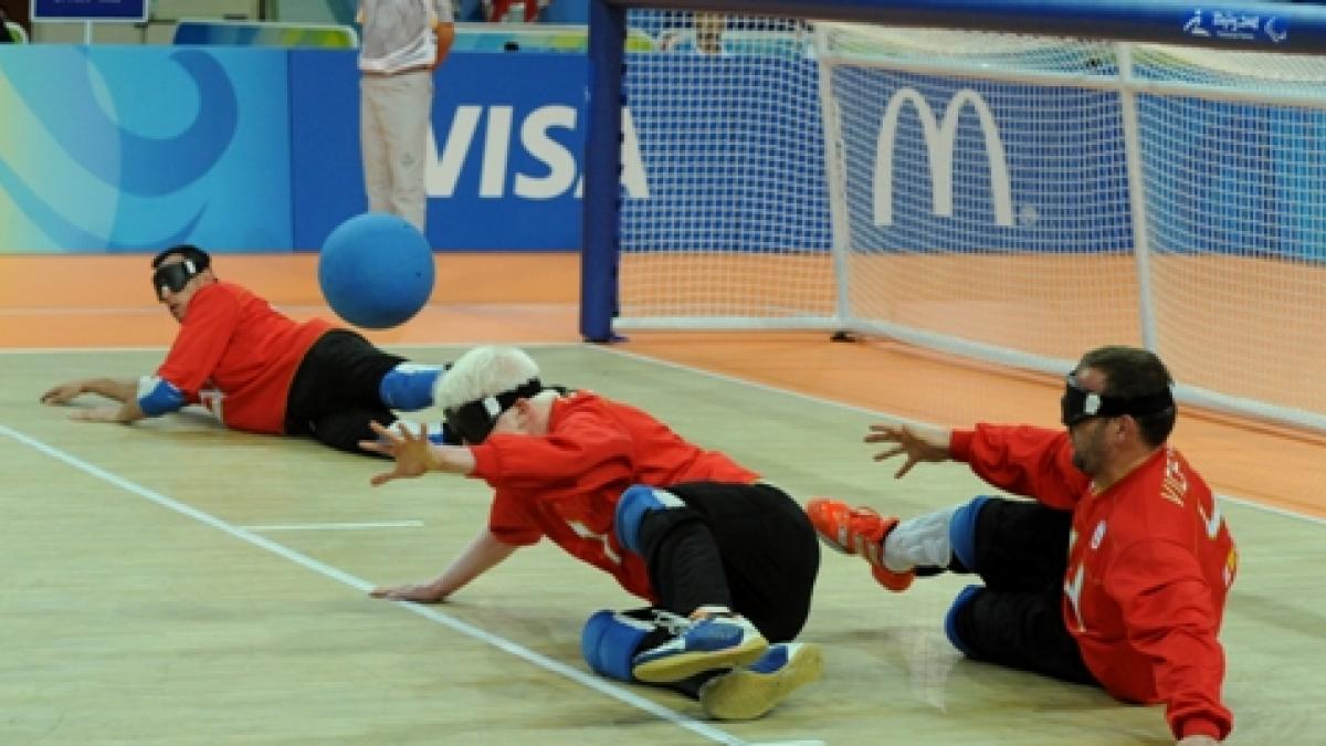 El goalball volverá en octubre / Heraldo de Aragón