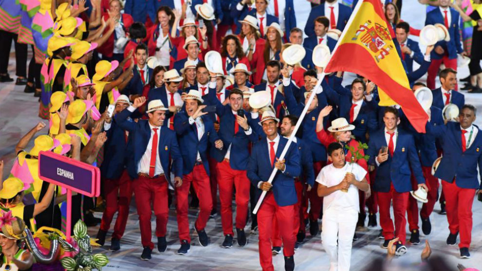 Rafa Nadal como abanderado español en Río 2016 /MARCA