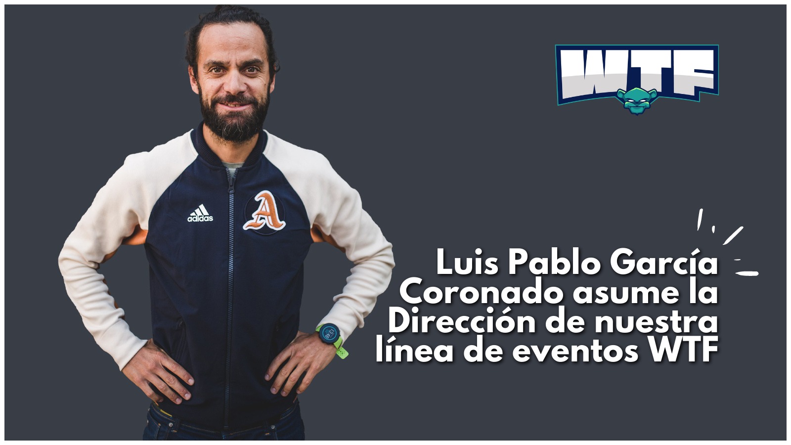 Imagen corporativa de Luis Pablo para WTF