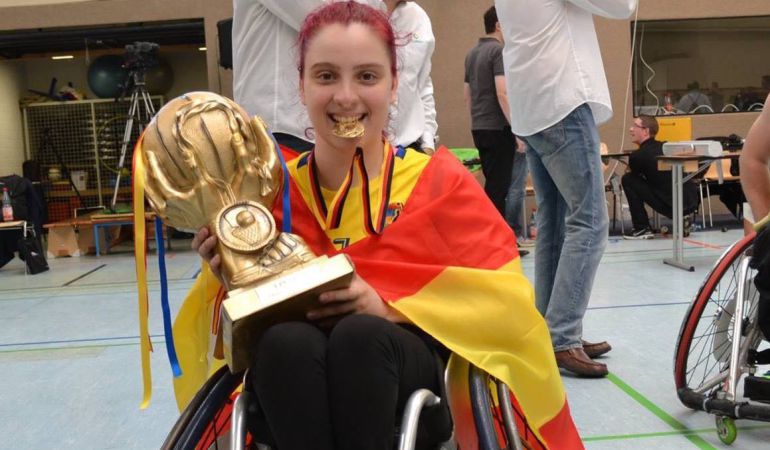Sara Revuelta disputó la liga americana en silla de ruedas / Cadena SER