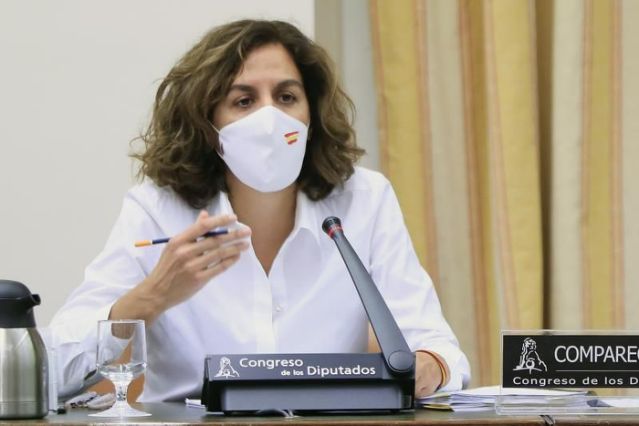 Irene Lozano durante la comparecencia en el Congreso / Yahoo Noticias