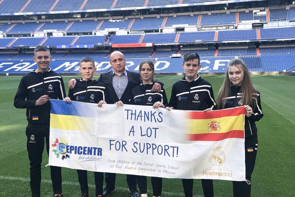 La labor de Fundación Real Madrid intenta llegar a todos los lugares del mundo / Instituto 9 de mayo